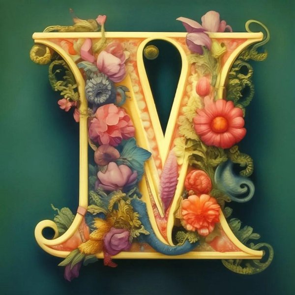 буквица красивая