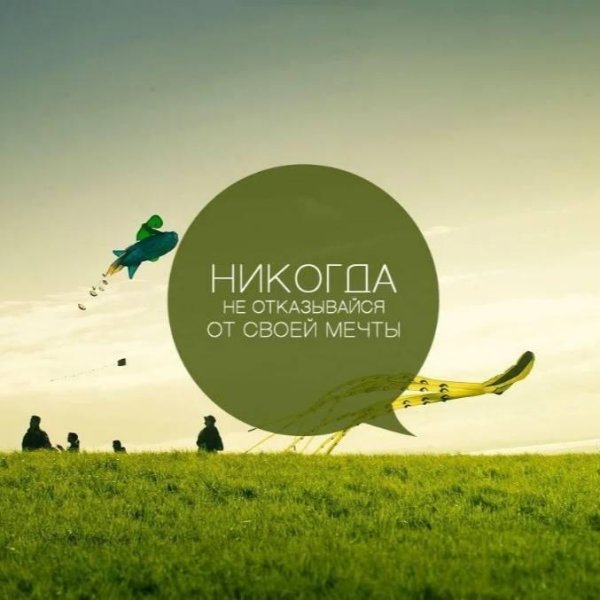 следуй за своей мечтой
