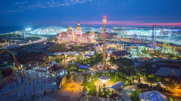 парк аттракционов адлер олимпийский парк