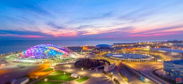 олимпийский парк адлер фишт