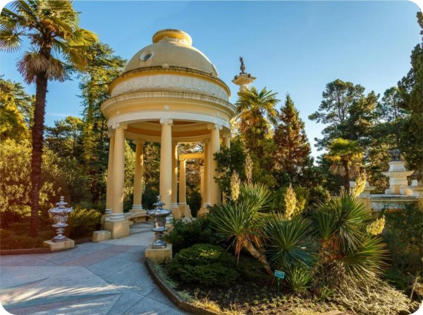 мавританская беседка дендрарий сочи