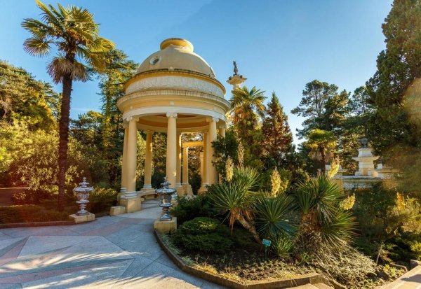 мавританская беседка дендрарий сочи