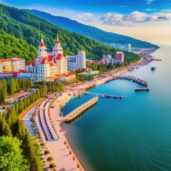 сочи красивые места