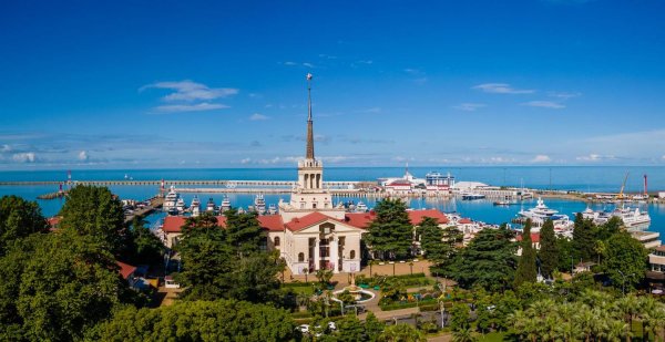 достопримечательности сочи морпорт