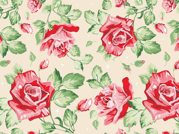 узор цветочный