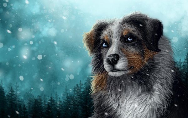 заставки на телефон собаки