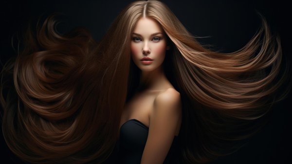 девушки с красивыми волосами