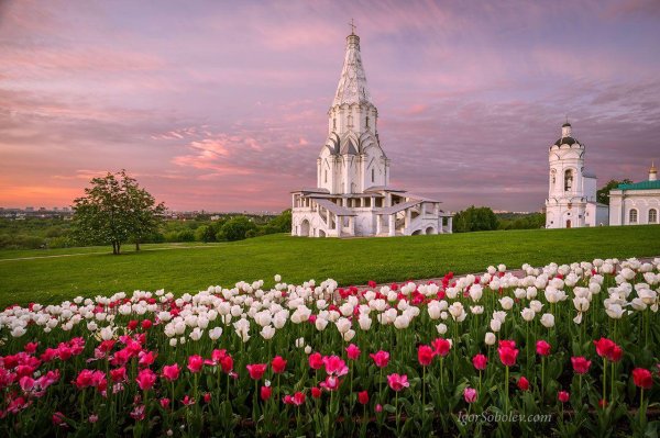 парк коломенское церковь вознесения