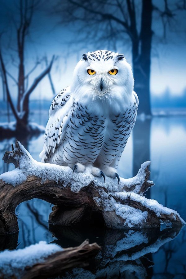 филин белый