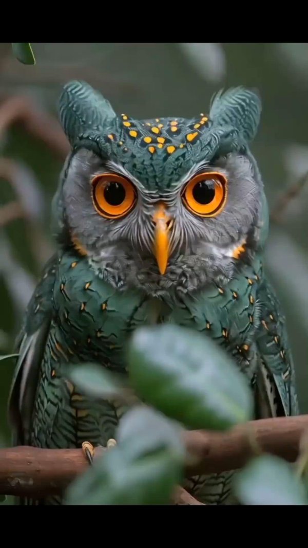 филин птица