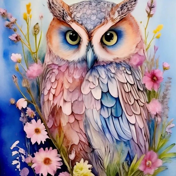 красивые рисунки совы