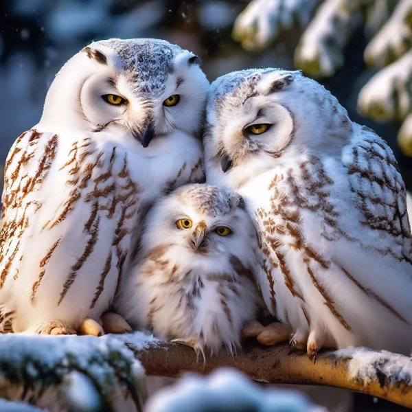 сова зимняя