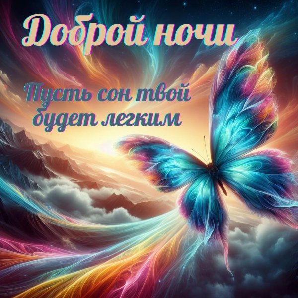 доброй ночи волшебных снов
