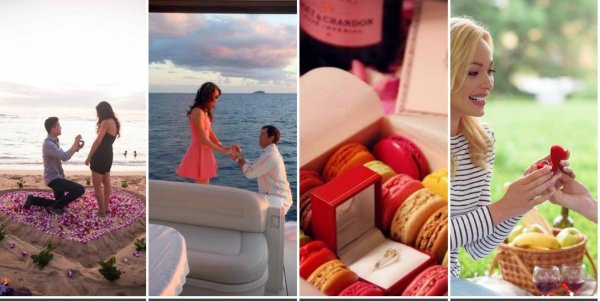 романтическое предложение