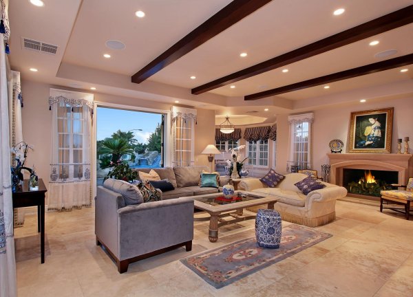 уютная гостиная