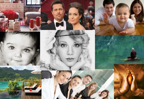 красивые коллажи из фотографий