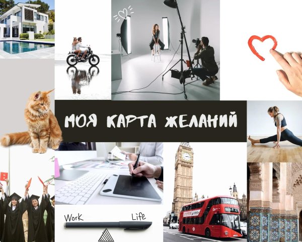 карта желание