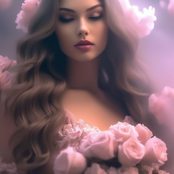 красива девушка