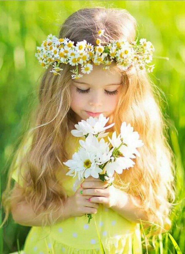 венок из ромашек