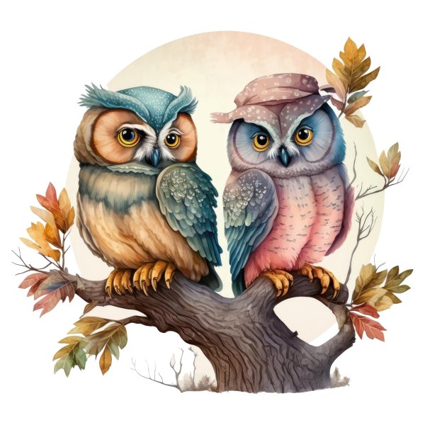 рамка совушки