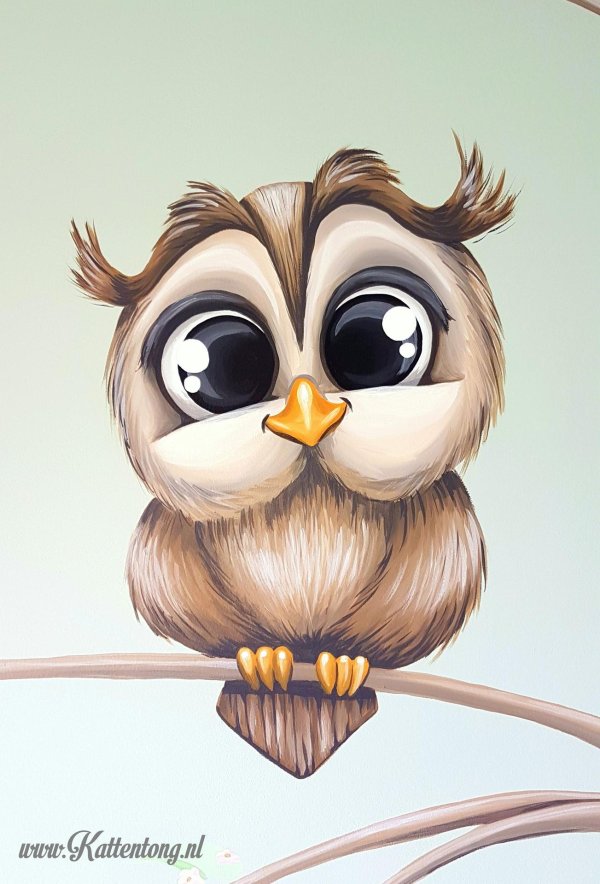 совенок мультяшный