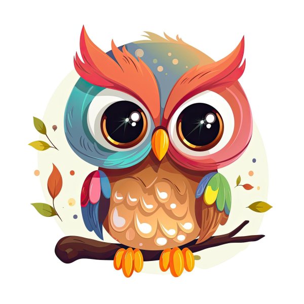 совенок мультяшный