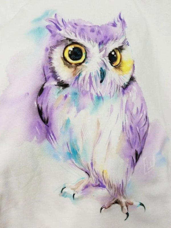 акварельные птицы