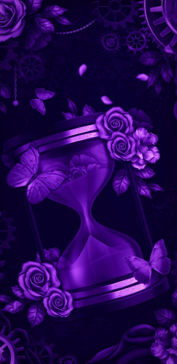 фиолетовые цветки