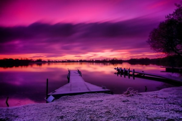 лиловые закаты
