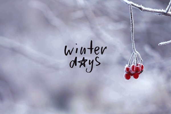 небольшой снег