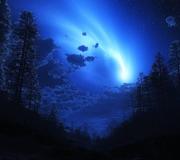 пейзаж ночи