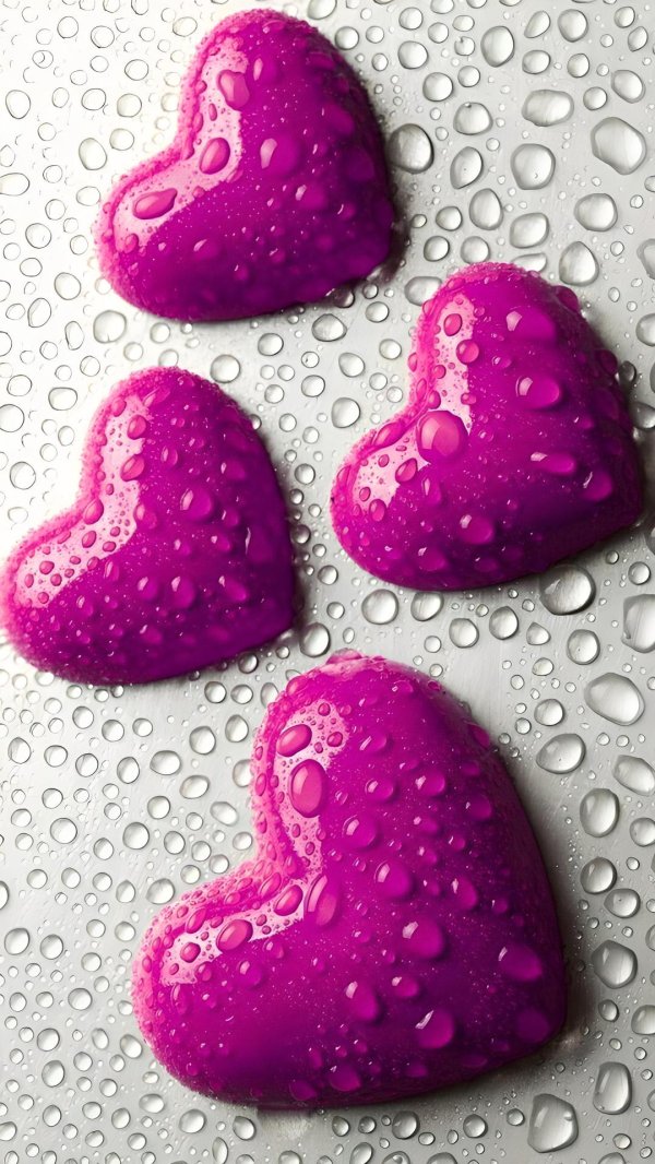 сердца красивые