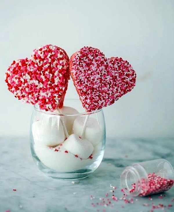 леденцы на день святого валентина