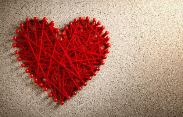 необычное сердечко