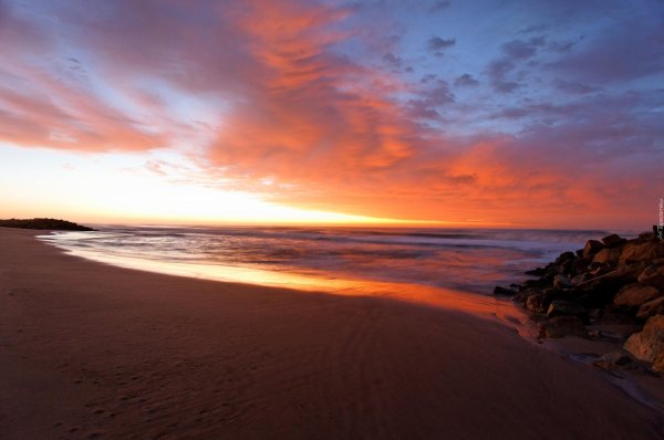 сансет бич пляж