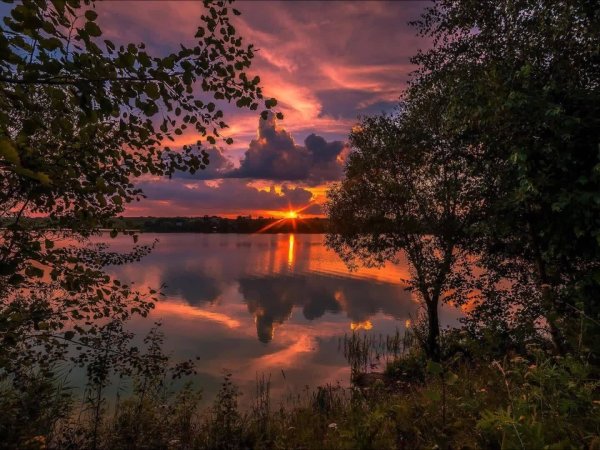 заря утренняя заря вечерняя