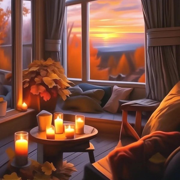 уютная картина