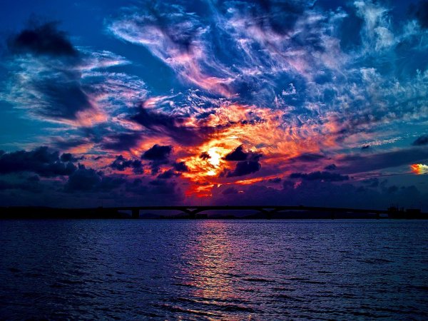 вечернее небо