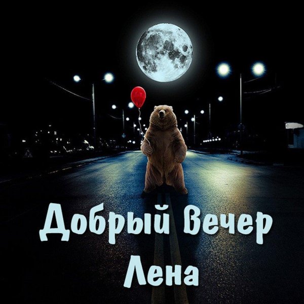 спокойной ночи леночка