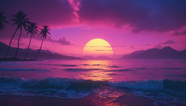 тропические закаты