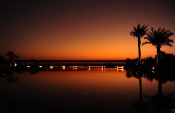 дубай закат