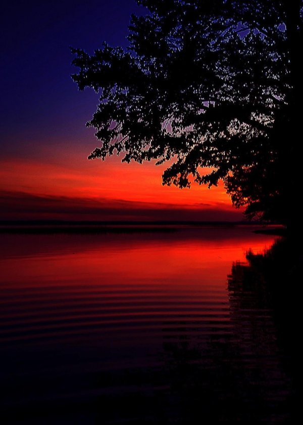 вечерний закат