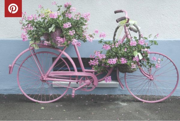 декор велосипед