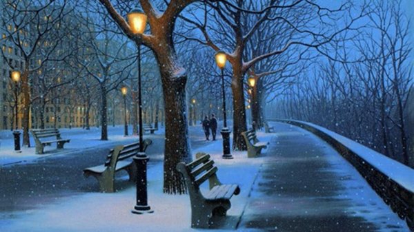 алексей бутырский художник картины питер зимой