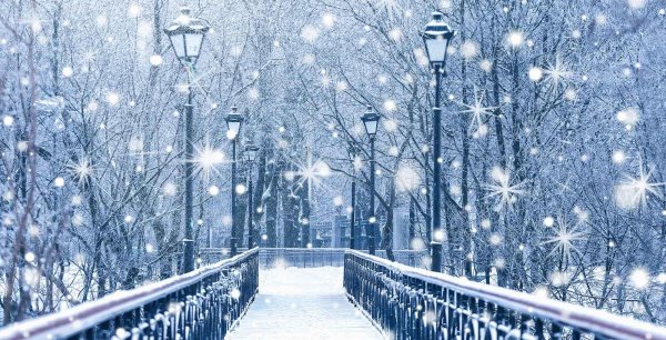 красивая зима