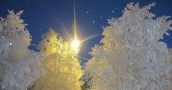 зимнего вечера