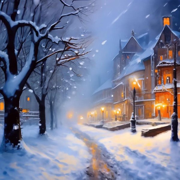 зимние пейзаж