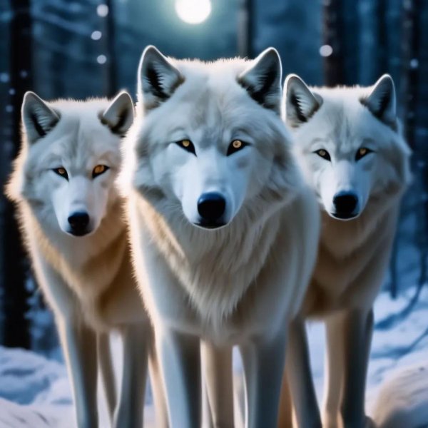 полярные волки