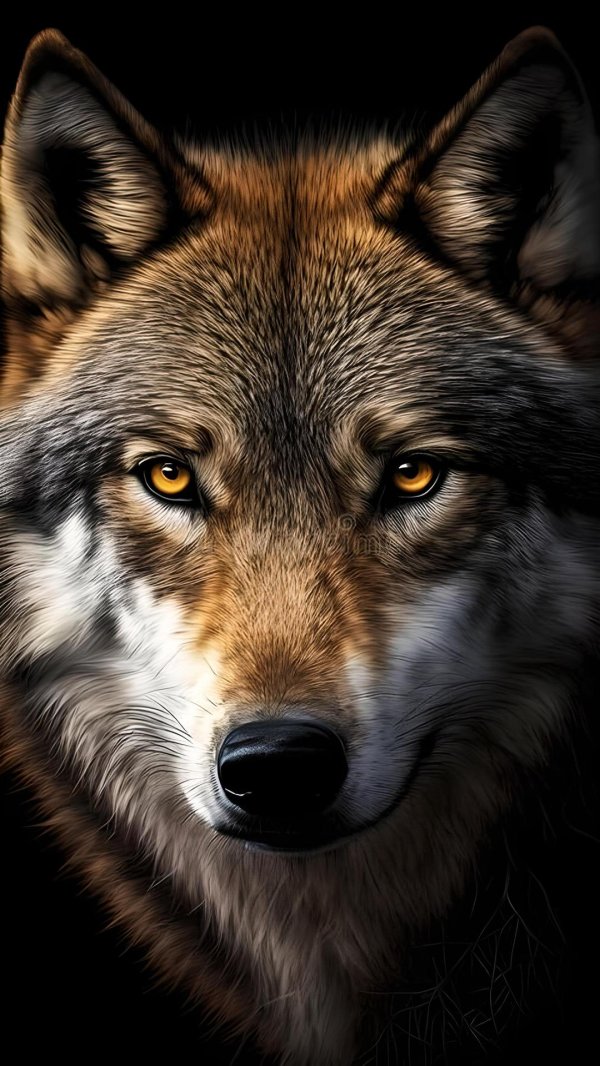 темы волки на телефон