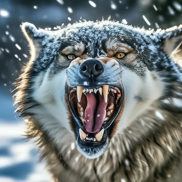 зубы у волка